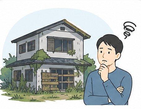 放置された空き家の処分